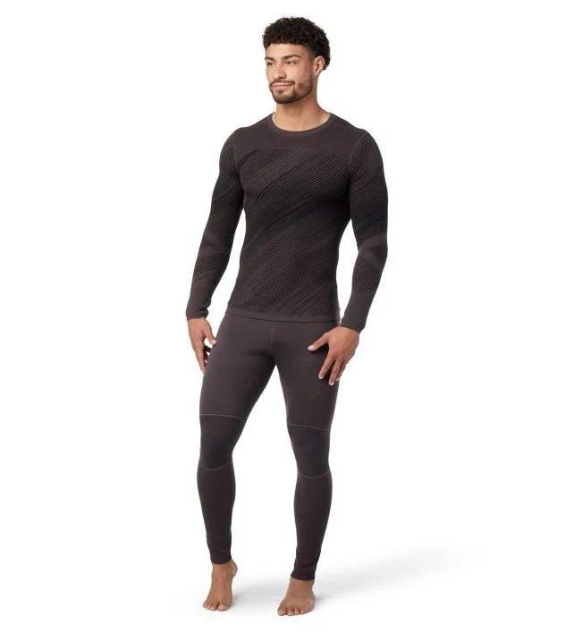 Intraknit Thermal Merino Base Layer Pattern Crew - Men's - Image 2
