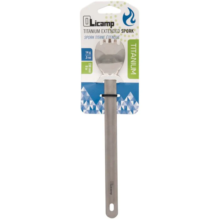 Long Titanium Spork - Image 3