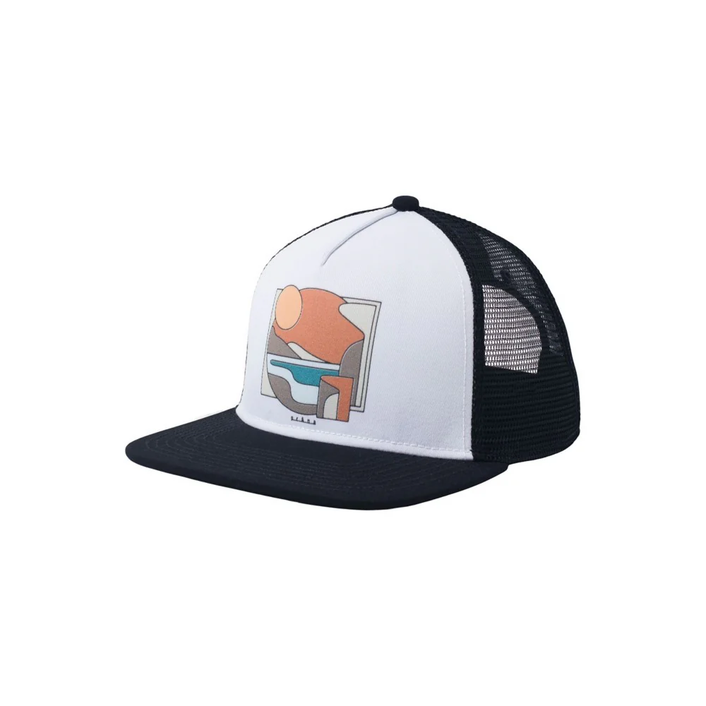 Lower Pines Flat Brim Trucker Hat - Image 2