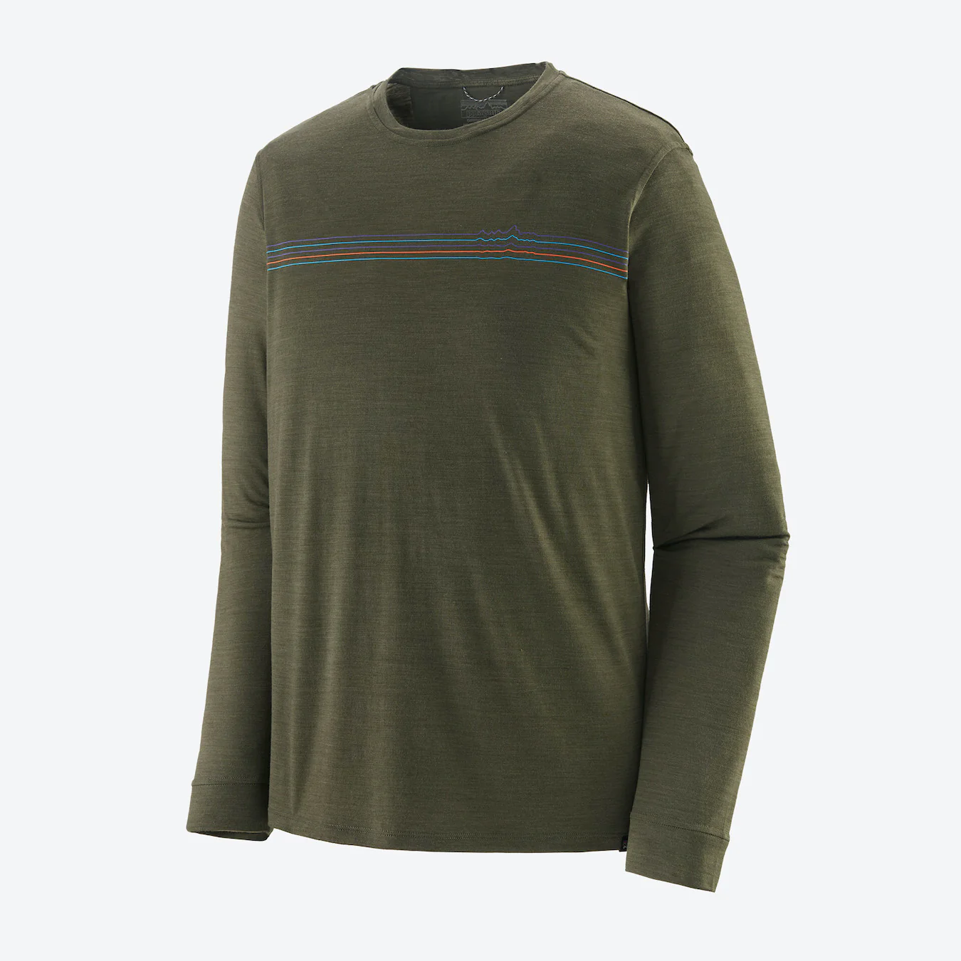 Long-Sleeved Capilene Cool Merino Graphic Shirt - Men's - Image 2