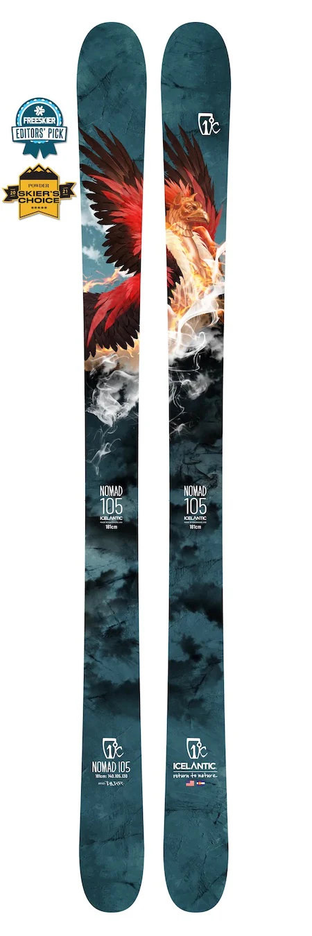 Nomad 105 Alpine Touring Ski - Men's - Image 4