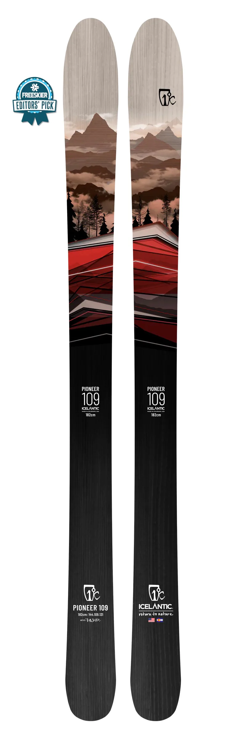 Pioneer 109 Alpine Touring Ski - Image 4