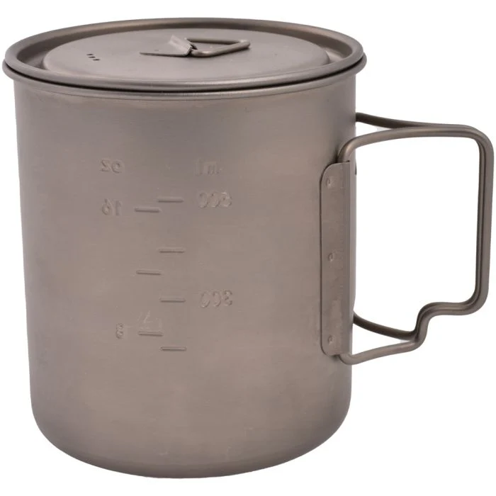 Space Saver Mug with Lid - Titanium 750 ml - Image 2