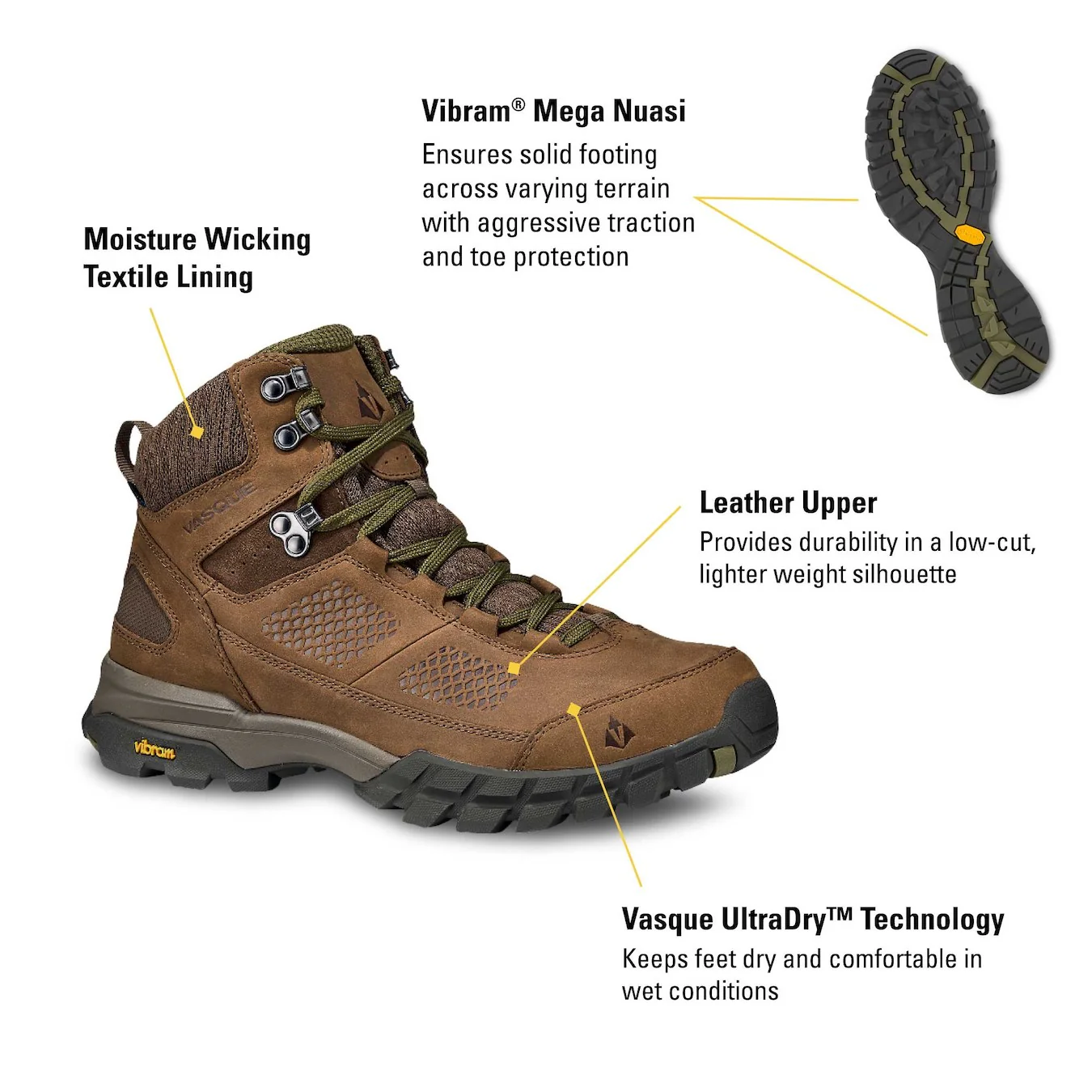 Talus AT UltraDry Hiking Boot - Men's - Image 6