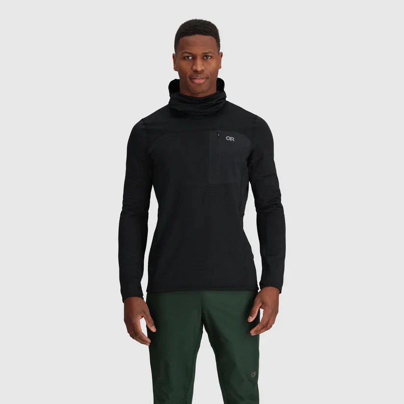 Vigor Grid Fleece Pullover Hoodie - Men's - Image 5