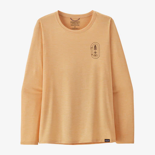 Long-Sleeved Capilene Cool Daily Graphic Shirt - Lands - Women's - Image 2
