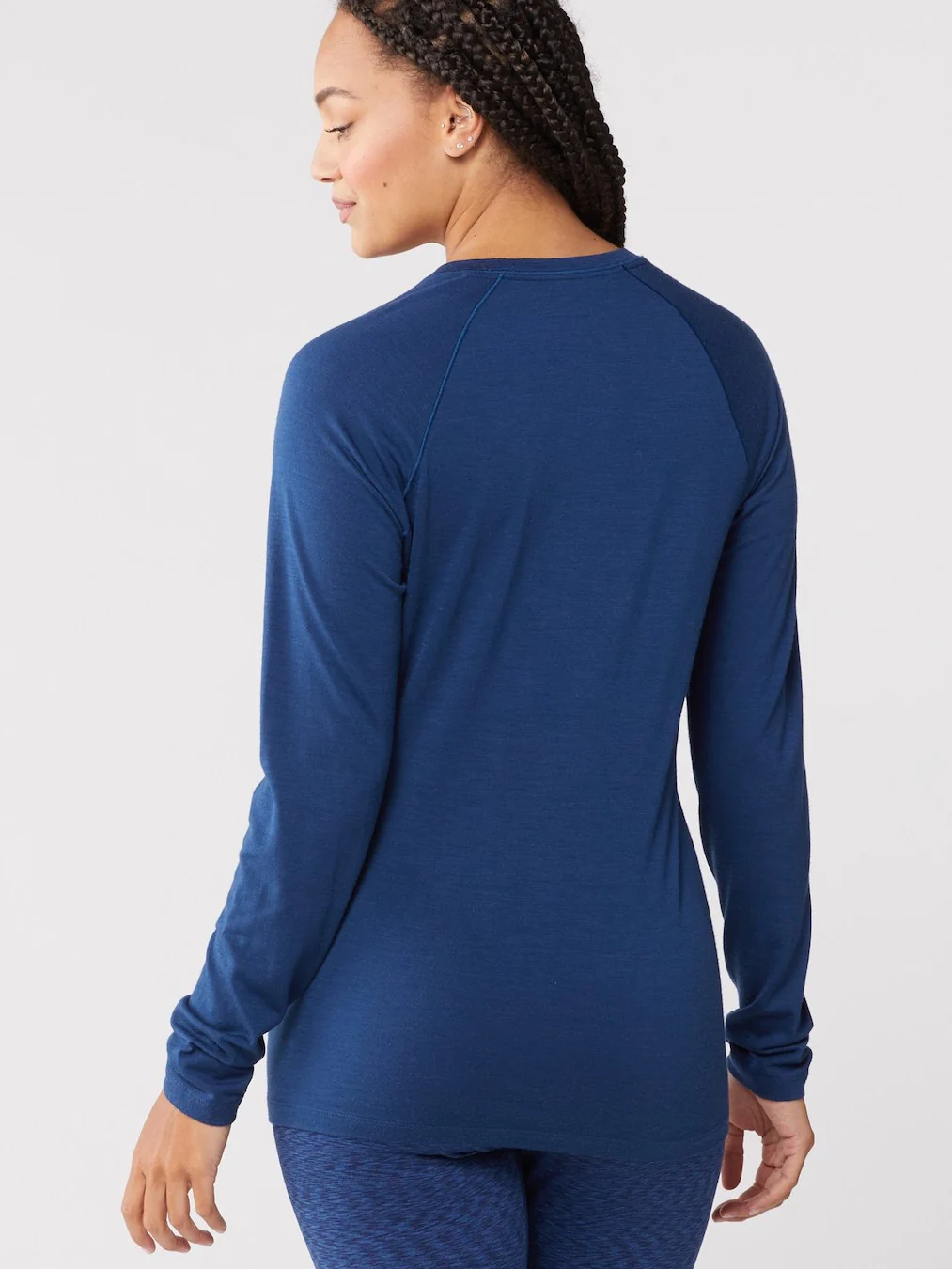 Classic All-Season Merino Long Sleeve Base Layer - Women's - Image 3