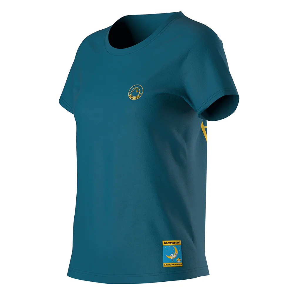 Climbing On Moon T-Shirt - Women's - Image 4