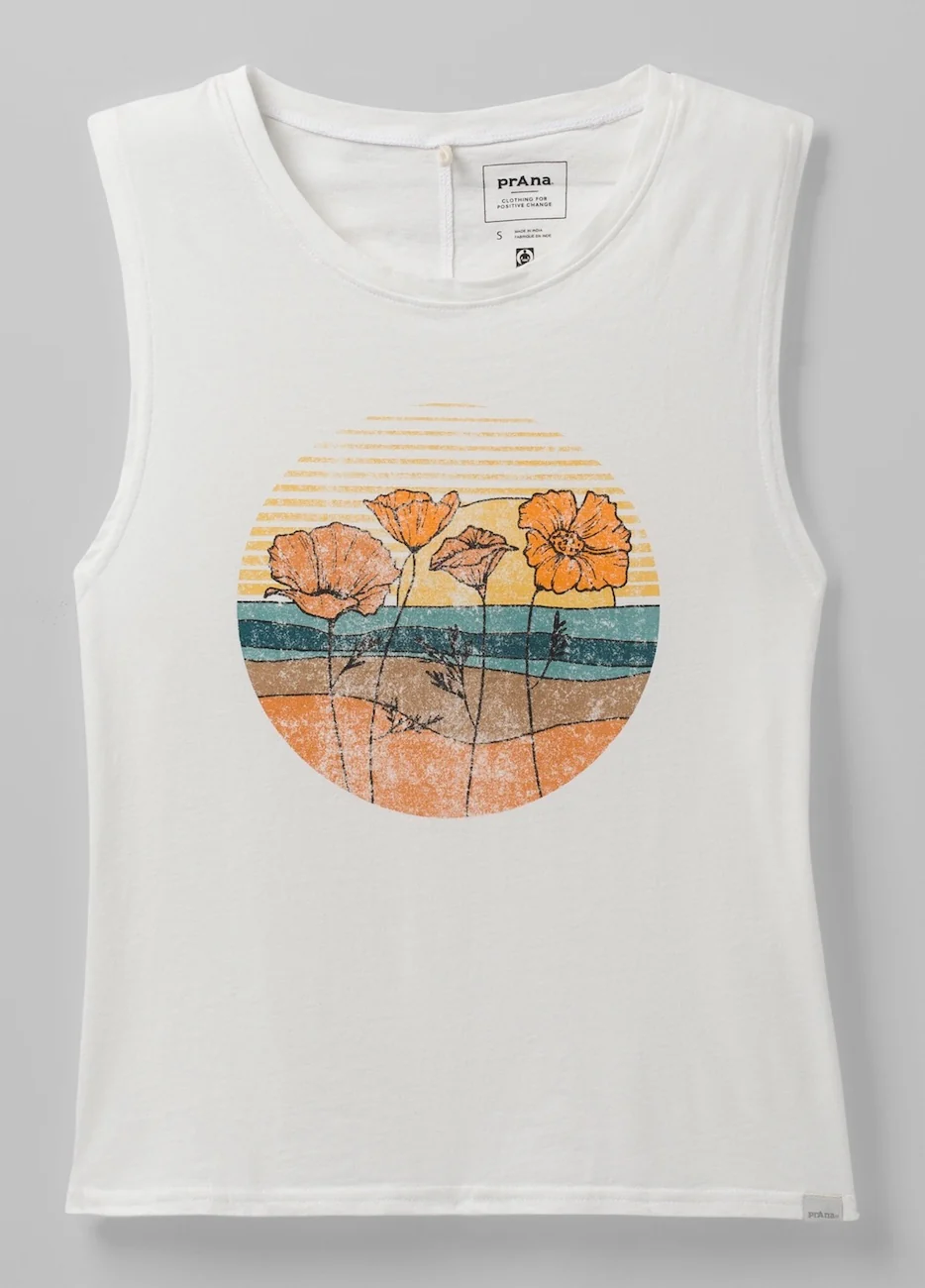 Organic Graphic Sleeveless Shirt - Women's - Image 4