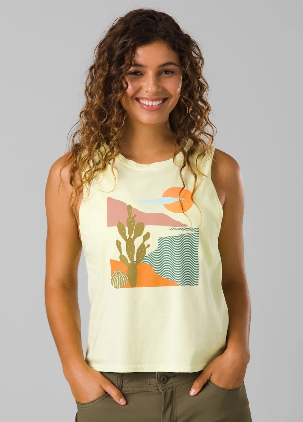 Organic Graphic Sleeveless Shirt - Women's - Image 5